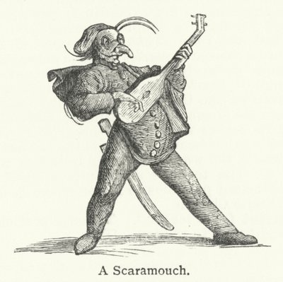 En scaramouch (gravering) af English School