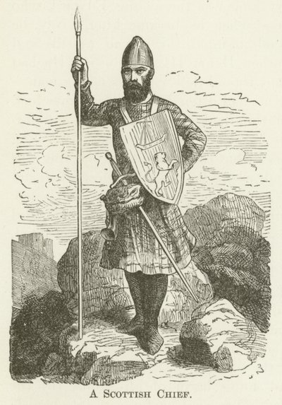 En skotsk høvding af English School