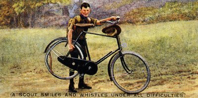 En spejder smiler og fløjter under alle vanskeligheder, 1929 af English School