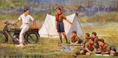 En spejder er loyal, 1929 af English School