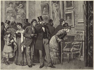 En søndag eftermiddag i et billedgalleri af English School