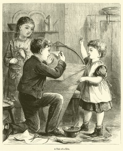 En fortælling om en drage (gravering) af English School