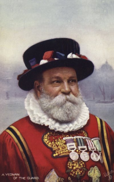 En Yeoman of the Guard af English School