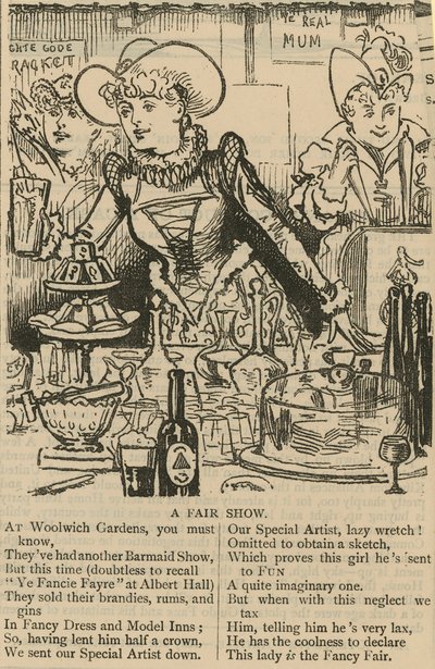 Eine Messe im Woolwich Gardens von English School