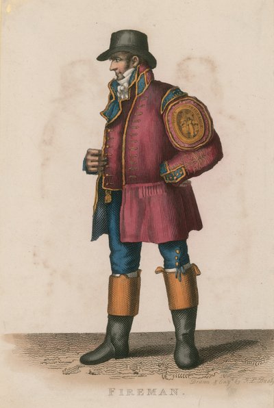 En brandmand af English School