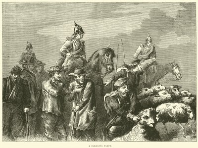 Et fouragerende selskab, oktober 1870 af English School