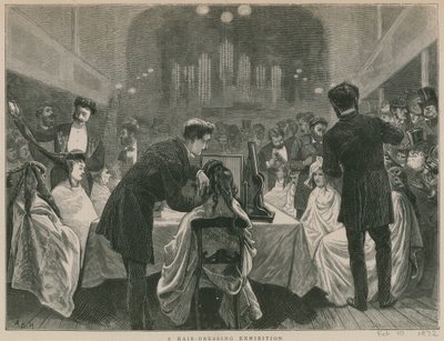 En frisørudstilling af English School