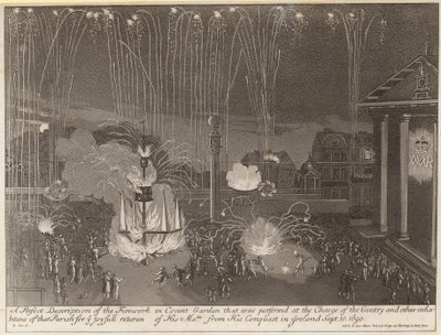 En perfekt beskrivelse af fyrværkeriet i Covent Garden af English School