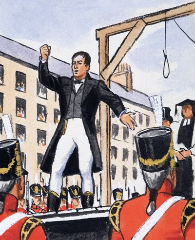 En opløftende tale fra galgen af English School