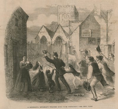 Willkommen eines erfolgreichen Scharfschützen aus Wimbledon von English School