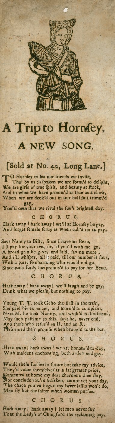 En tur til Hornsey, London; sang af English School
