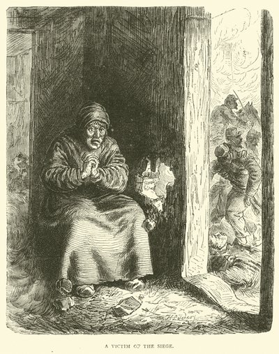 Et offer for belejringen, januar 1871 af English School