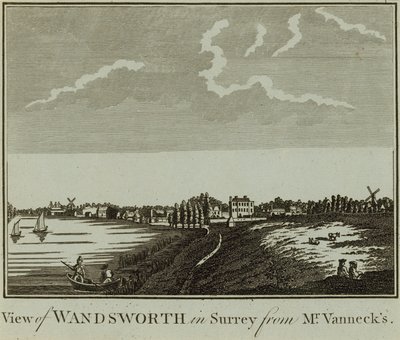 Ein Blick auf Wandsworth in Surrey von English School