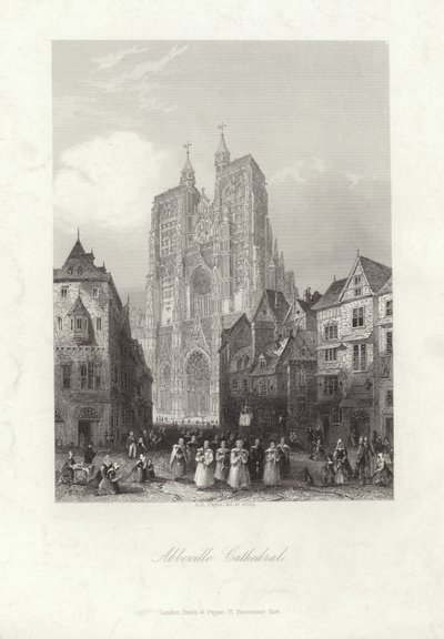 Abbeville katedral af English School