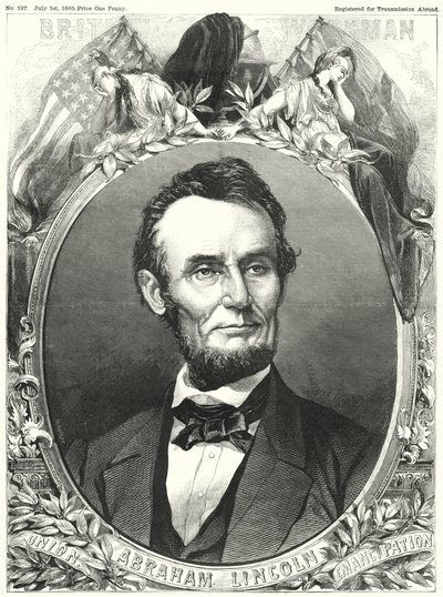 Abraham Lincoln (gravering) af English School