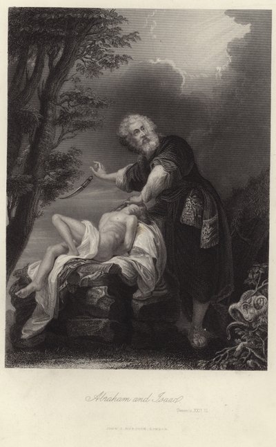 Abraham og Isak af English School