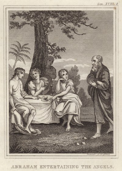 Abraham underholder englene af English School