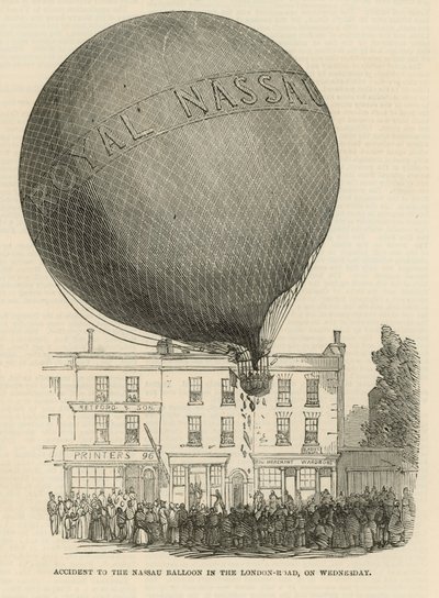 Uheld med Nassau-ballonen af English School