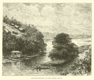 Adanlinanlango, on the River Ogowe  af English School