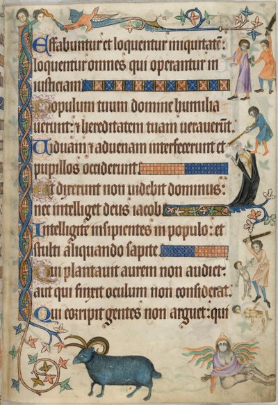 Tilføje. 42130 , f.169, Salme 93, mordscener, fra 
