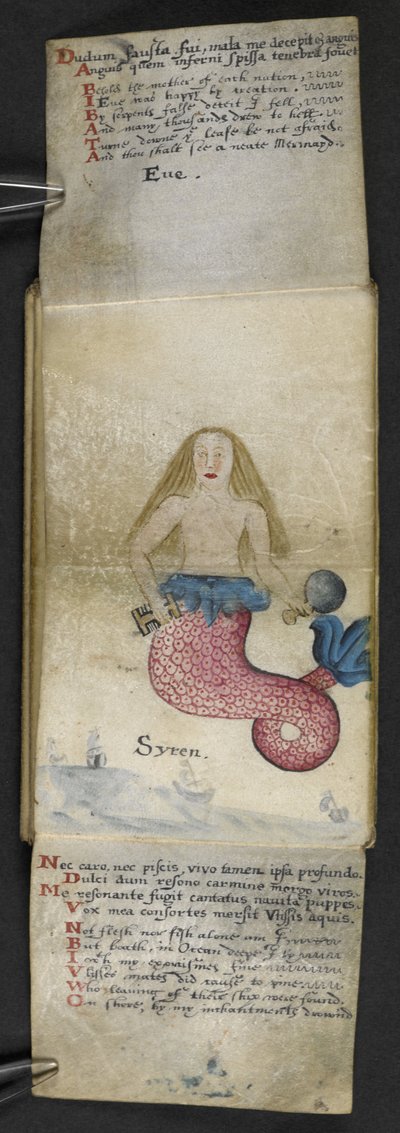 Tilføj MS 57312 f.2 spilbog (blæk og farve på pergament) af English School