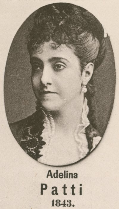 Adelina Patti (gravering) af English School