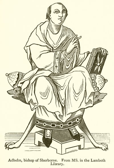 Adhelm, biskop af Sherborne af English School