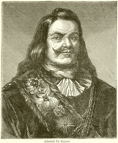 Admiral De Ruyter af English School