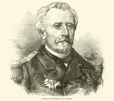 Admiral Fleuriot de Langle, november 1870 af English School