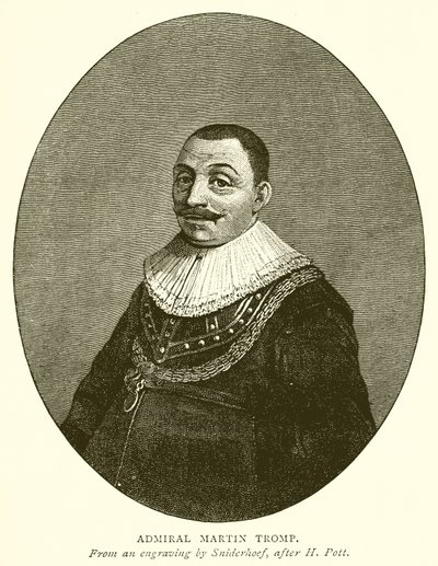 Admiral Martin Tromp af English School