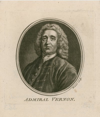 Admiral Vernon af English School