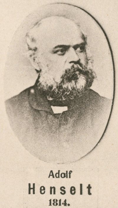 Adolf Henselt (dybtryk) af English School