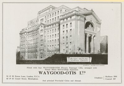 Werbung für Waygood-Otis Limited von English School