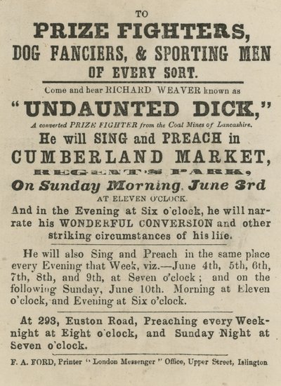 Annoncering Unaunted Dick af English School