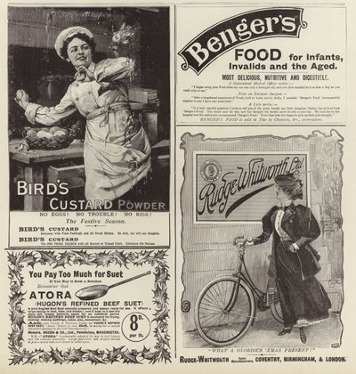 Annoncer spredte sig fra The Graphic Christmas Number 1896 af English School