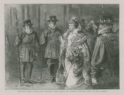 Efter Hendes Majestæts dagligstue af English School