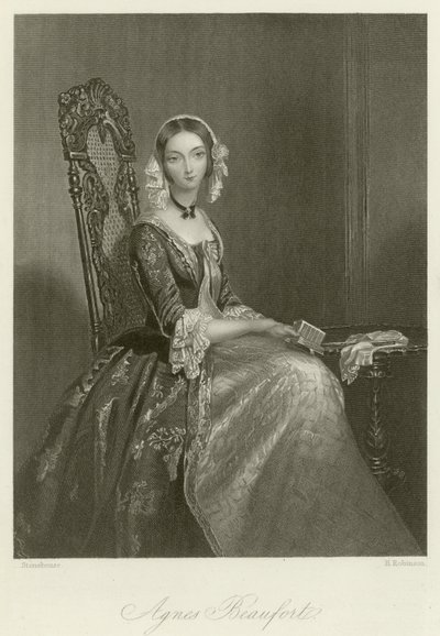 Agnes Beaufort af English School