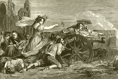 Agostina, Jomfruen fra Saragossa af English School