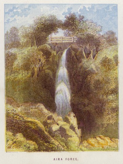 Aira Force (farve litho) af English School