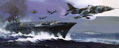 Flugzeugträger und Jets von English School