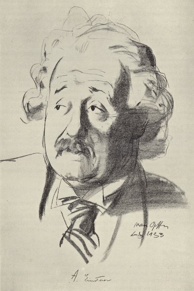 Albert Einstein, tyskfødt fysiker af English School