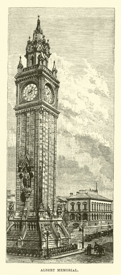 Albert Memorial af English School