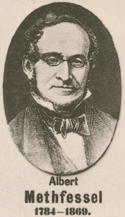 Albert Methfessel (gravering) af English School