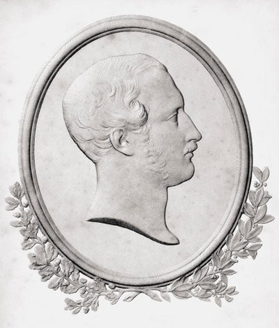Albert, Prince Consort of Great Britain and Ireland, graveret af C. Chabot, fra 