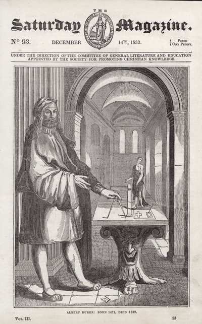 Albert eller Albrecht Durer (gravering) af English School