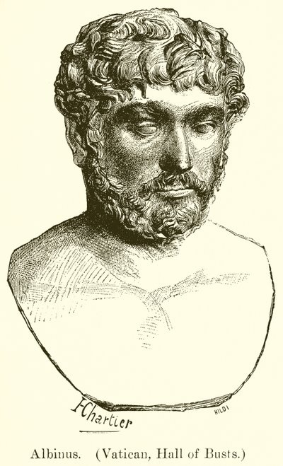 Albinus. (Vatikanet, Hall of Busts) af English School