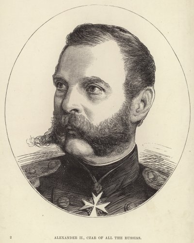 Alexander II af Rusland af English School