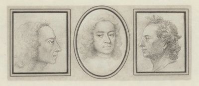 Alexander Pope (litho) af English School