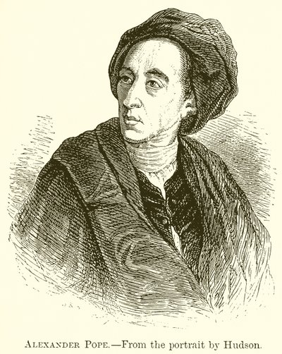Alexander Pope af English School