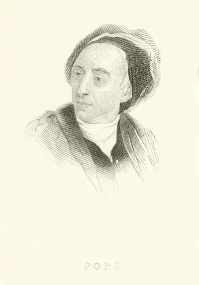 Alexander Pope af English School